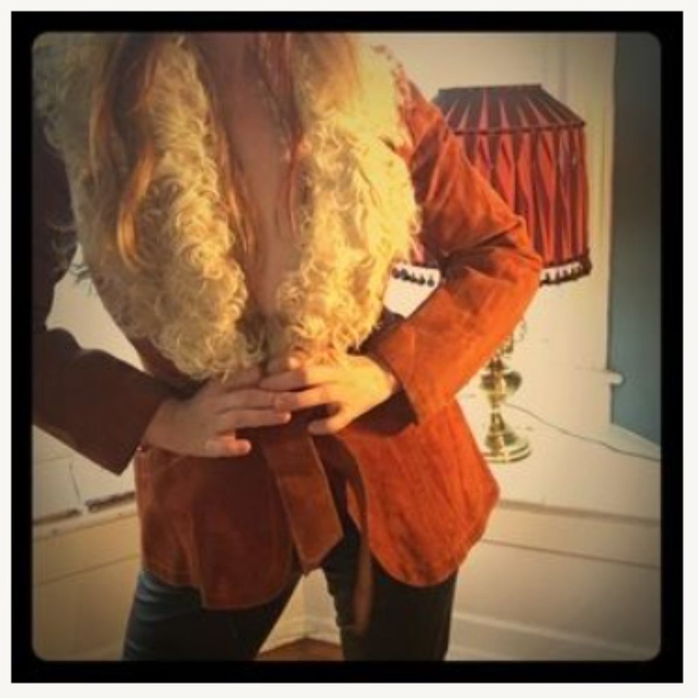 Size Small. Burnt Orange